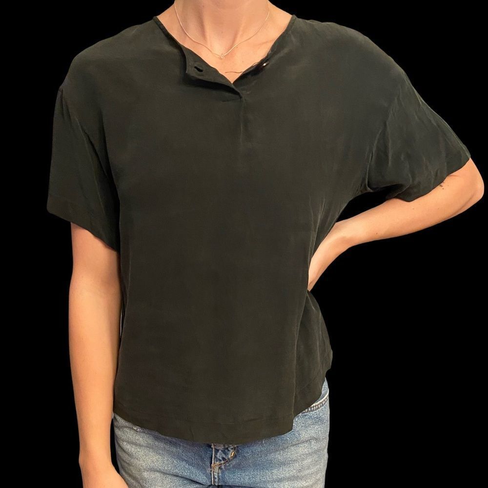 Vintage Carole Little Petites Silk Blouse